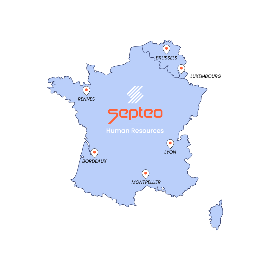 Septeo Human Resources teams in France, Belgium and Luxembourg